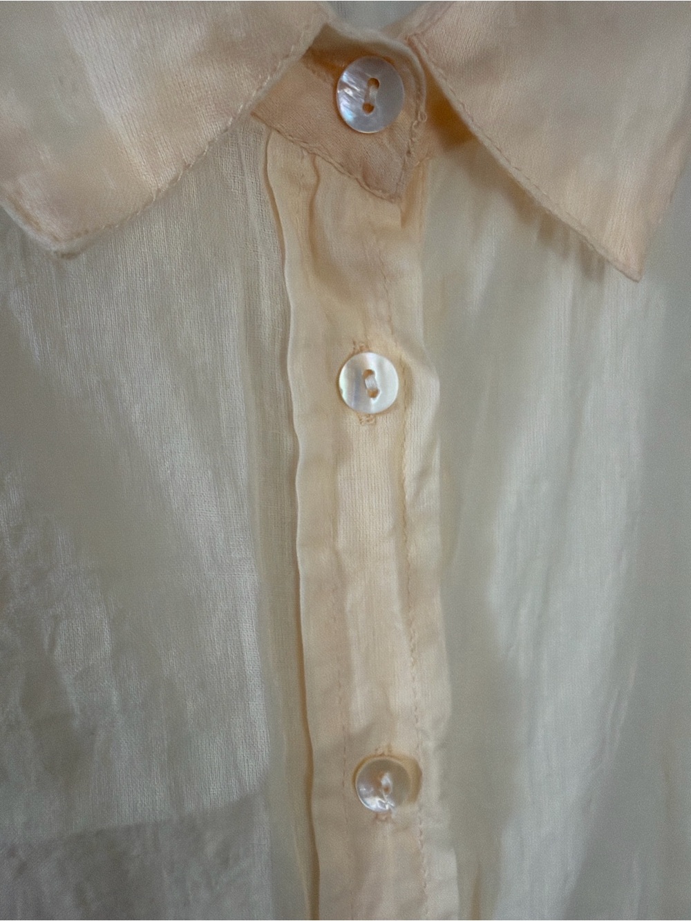 Gimaguas butter yellow cotton shirt - Picture 5 of 8